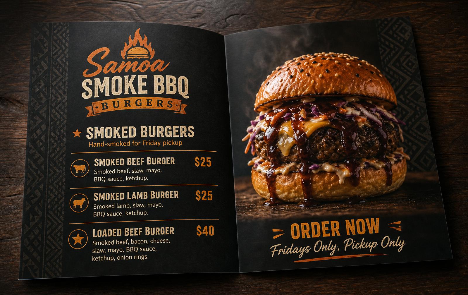 Menu preview