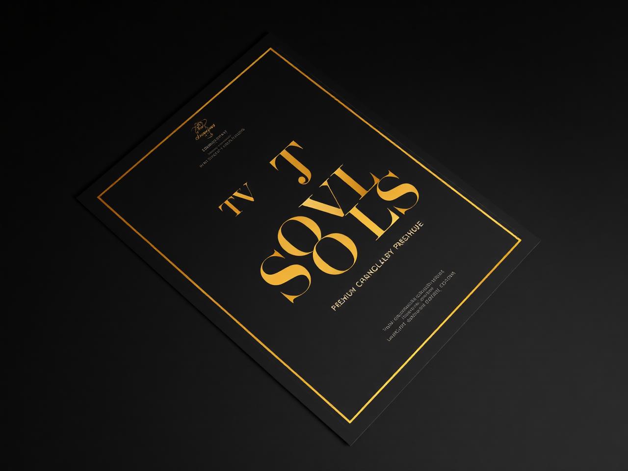 Premium printed materials
