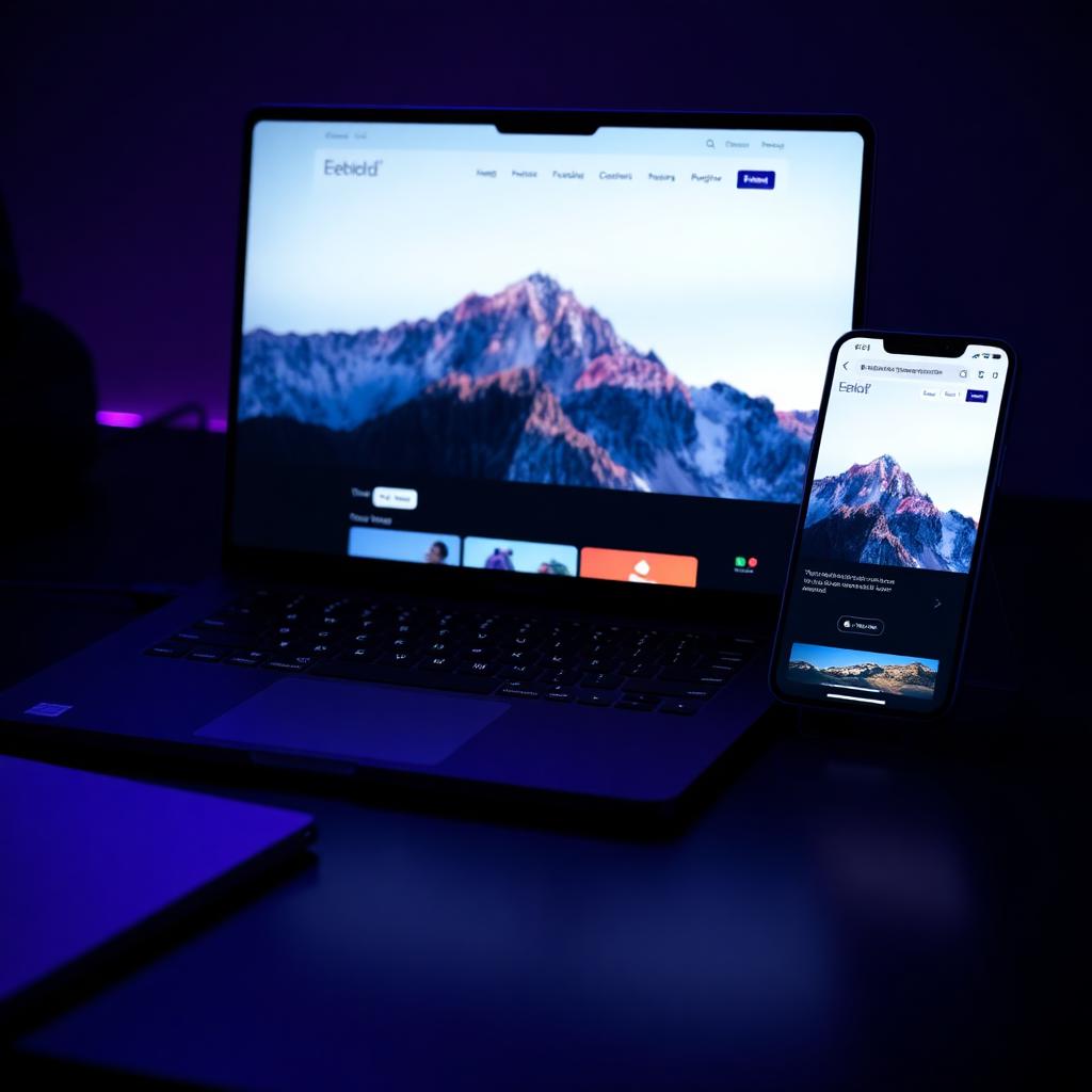 Website UI Concept